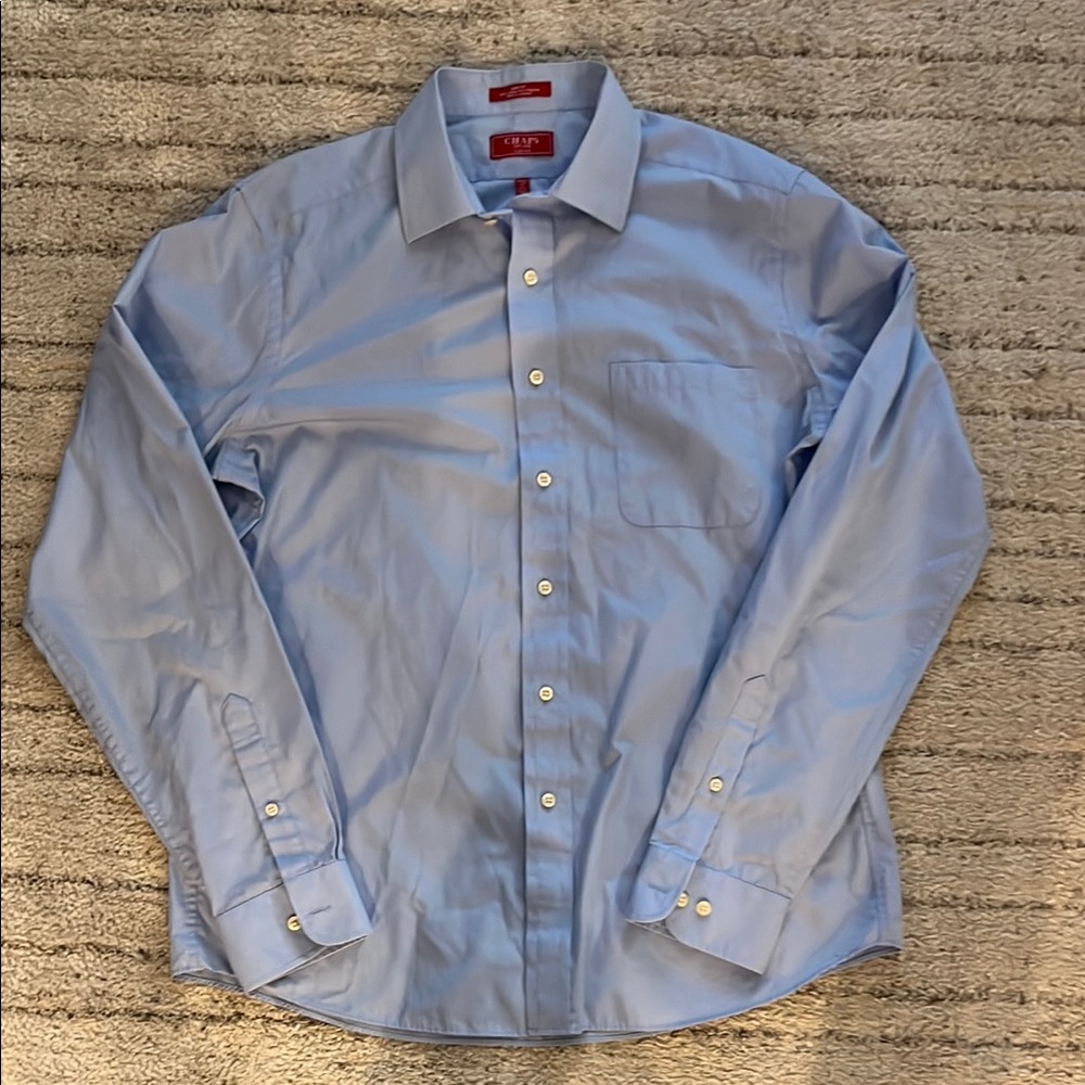 Men's Blue Button Down Shirt